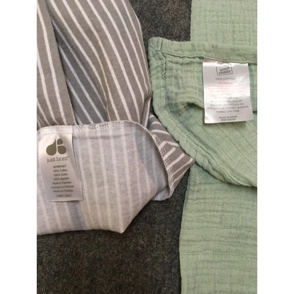 Baby Boy NB 0-3 Months Clothing Lot 17x Pieces Bulk All Seasons Newborn Striped
